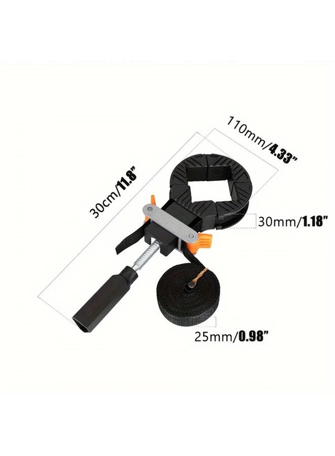 Band Clamp Adjustable Strap With Quick Release 90 Degree Angle Frame Holder For Woodworking - Image 3